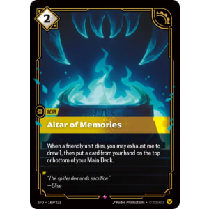Altar of Memories