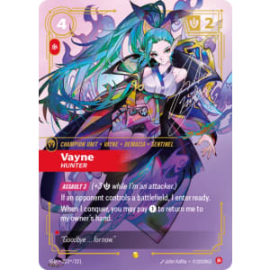 Vayne, Hunter (Signature Alternate Art)