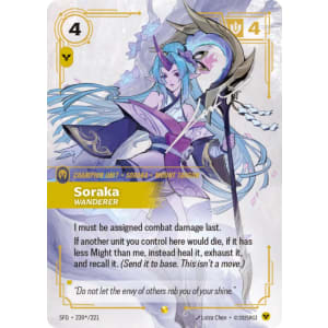 Soraka - Wanderer (Signature Alternate Art)