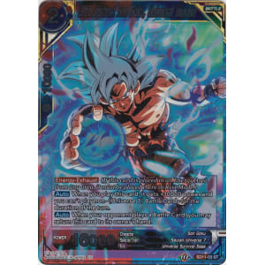 Ultra Instinct Son Goku Universal Impulse Non Gold Stamped