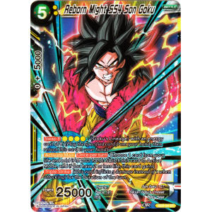 Reborn Might SS4 Son Goku (Foil)