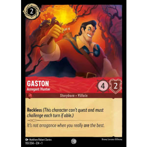 Gaston - Arrogant Hunter