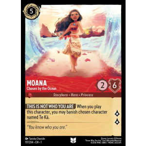 Moana - Chosen by the Ocean