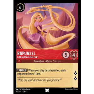 Rapunzel - Letting Down Her Hair