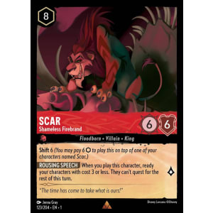 Scar - Shameless Firebrand