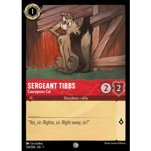 Sergeant Tibbs - Courageous Cat