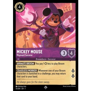 Mickey Mouse - Wayward Sorcerer