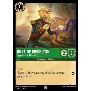 Duke of Weselton - Opportunistic Official