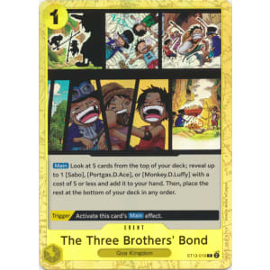 The Three Brothers' Bond