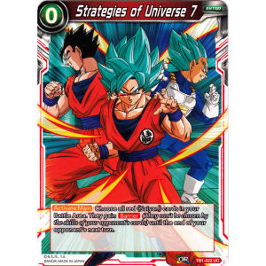 Strategies of Universe 7