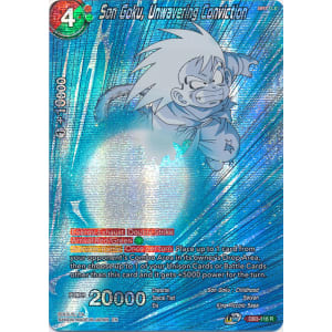 Son Goku, Unwavering Conviction (Alternate Art Foil)