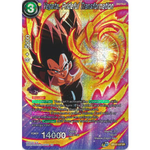 Vegeta's Final Flash (Alternate Art Foil)