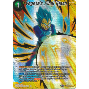 All versions from all sets for Vegeta's Final Flash