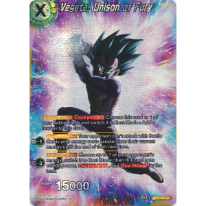 Vegeta, Unison of Fury (Alternate Art Foil)
