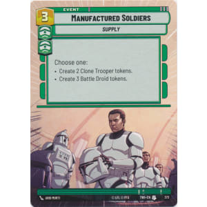 Manufactured Soldiers (Hyperspace)