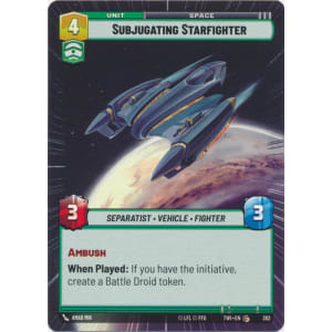 Subjugating Starfighter (Hyperspace)