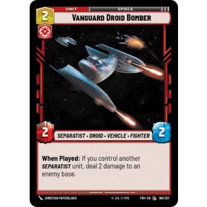 Vanguard Droid Bomber