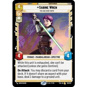 Sabine Wren - You Can Count On Me