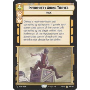 Impropriety Among Thieves