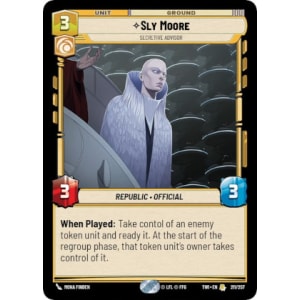 Sly Moore - Secretive Advisor