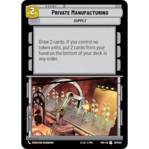 Private Manufacturing