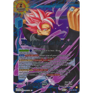 SS Rose Goku Black, Dark Purple Sickle (Non-Gold Stamped)