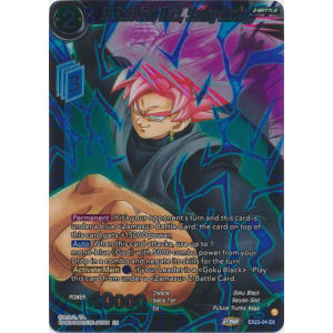 SS Rose Goku Black, Serving Justice (Non-Gold Stamped)