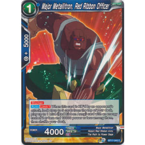 Major Metallitron, Red Ribbon Officer