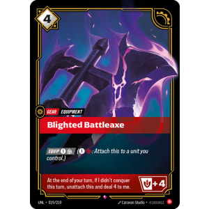 Blighted Battleaxe