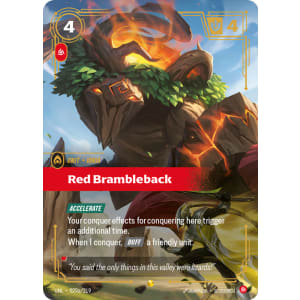 Red Brambleback (Alternate Art)