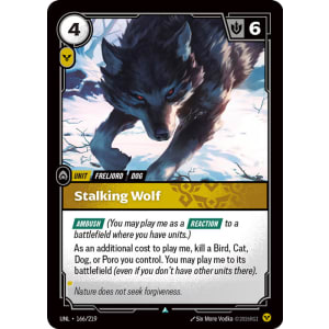 Stalking Wolf