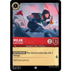Mulan - Injured Soldier