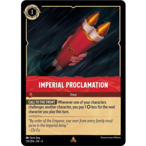 Imperial Proclamation