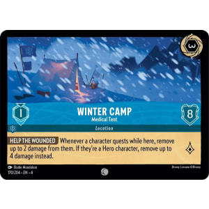 Winter Camp - Medical Tent