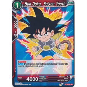 Son Goku, Saiyan Youth