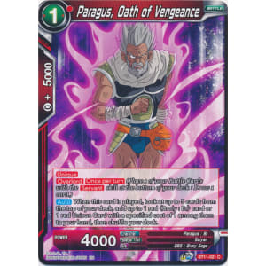 Paragus, Oath of Vengeance