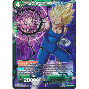 Prince of Destruction Vegeta, Prideful Warrior