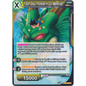 Son Goku, Forever in Our Memories