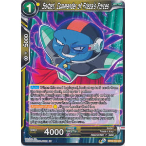 Sorbet, Commander of Frieza's Forces