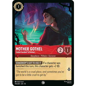 Mother Gothel - Underhanded Schemer