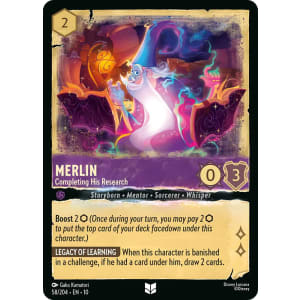 Merlin - Completing His Research