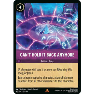 Can't Hold It Back Anymore