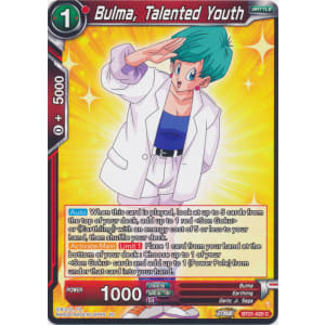 Bulma, Talented Youth