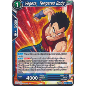 Vegeta, Tempered Body