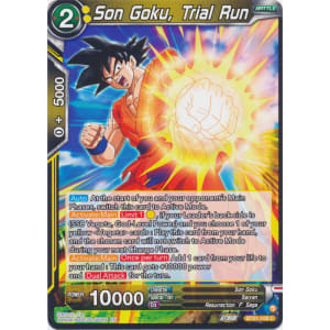 Son Goku, Trial Run