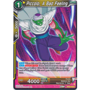 Piccolo, A Bad Feeling