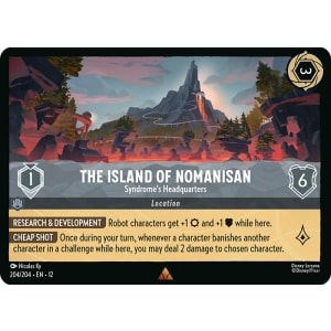 The Island of Nomanisan - Syndrome's Headquarters