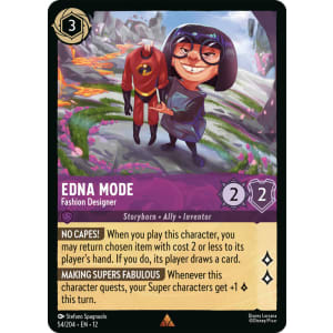 Edna Mode - Fashion Designer