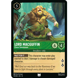 Lord MacGuffin - Clever Swordsman