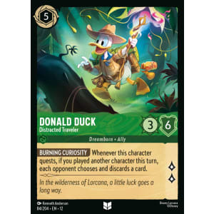 Donald Duck - Distracted Traveler
